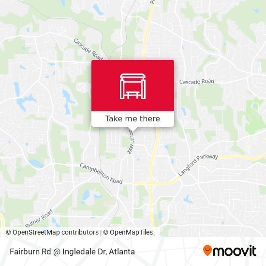 Fairburn Rd @ Ingledale Dr map