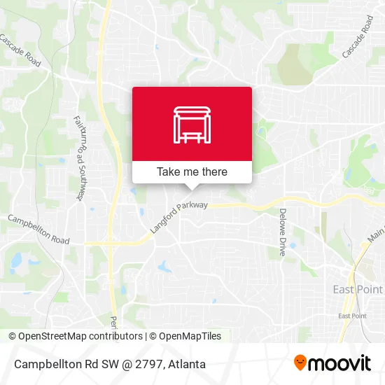 Campbellton Rd SW @ 2797 map