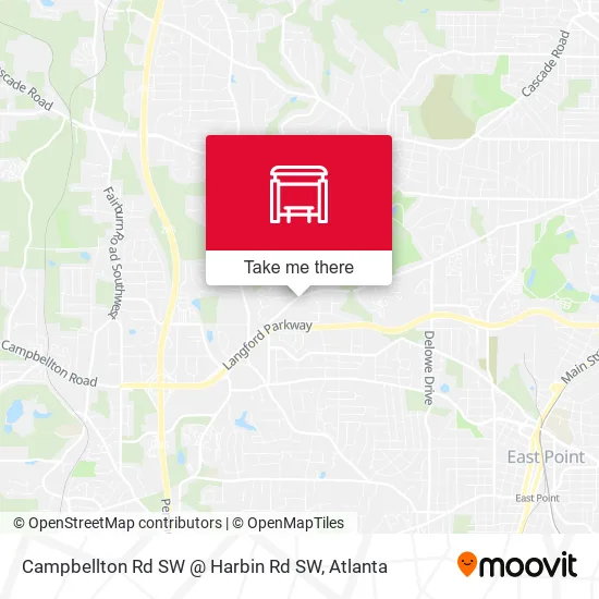 Campbellton Rd SW @ Harbin Rd SW map