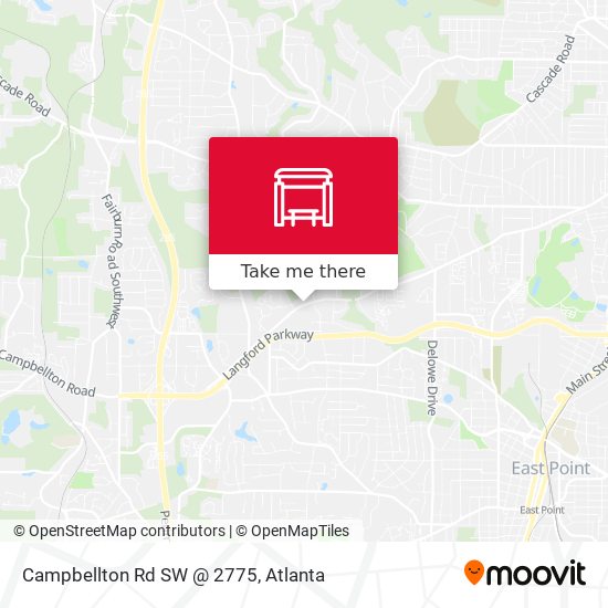 Mapa de Campbellton Rd SW @ 2775