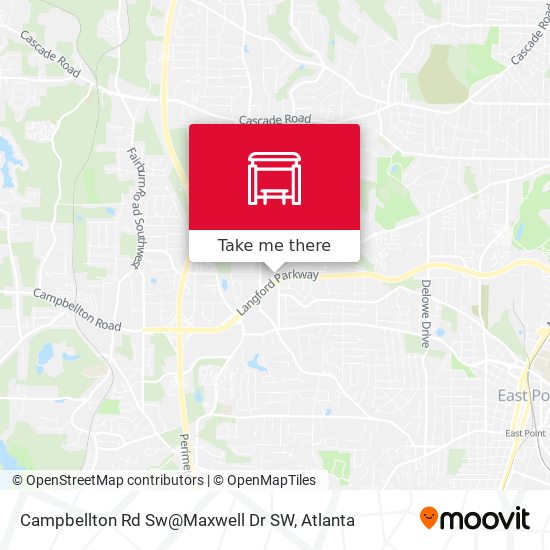 Campbellton Rd SW @ Maxwell Dr SW map
