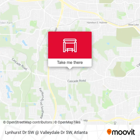 Lynhurst Dr SW @ Valleydale Dr SW map