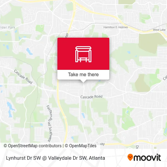 Lynhurst Dr SW @ Valleydale Dr SW map