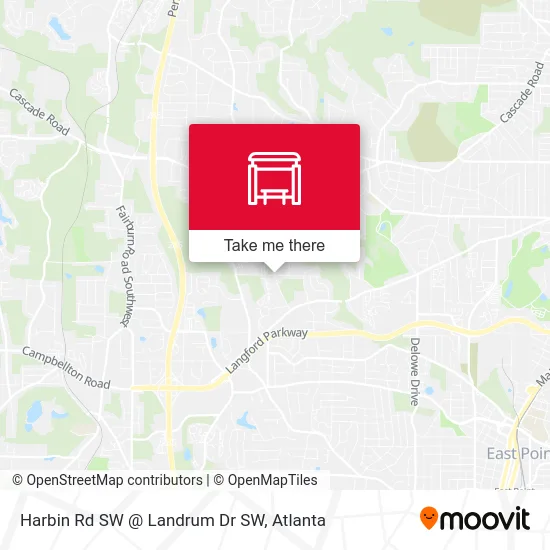 Harbin Rd SW @ Landrum Dr SW map