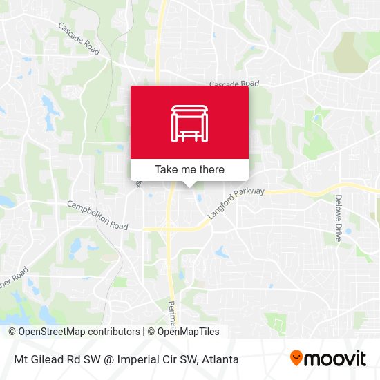 Mt Gilead Rd SW @ Imperial Cir SW map