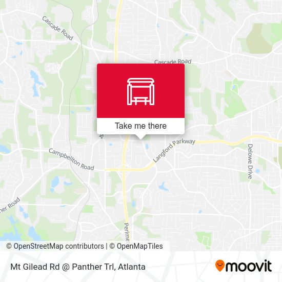 Mt Gilead Rd @ Panther Trl map