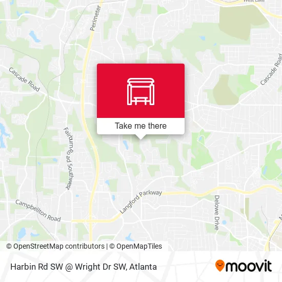 Harbin Rd SW @ Wright Dr SW map