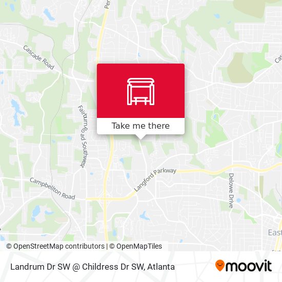 Landrum Dr SW @ Childress Dr SW map