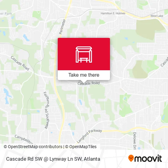 Cascade Rd SW @ Lynway Ln SW map