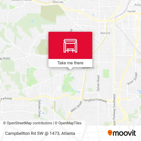 Campbellton Rd SW @ 1473 map