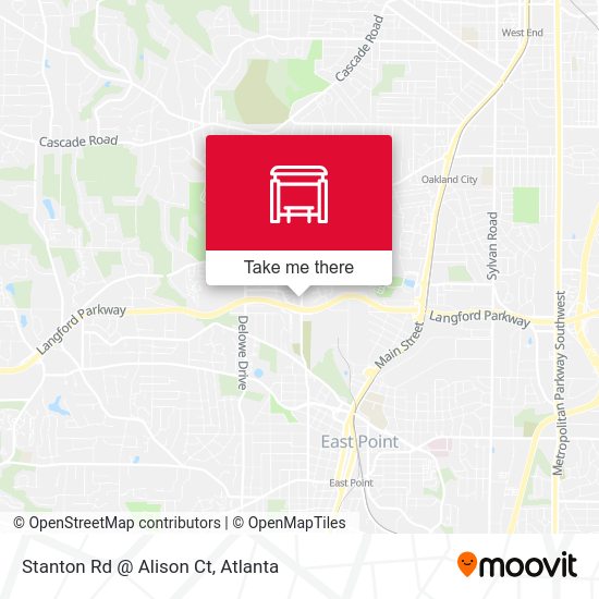 Mapa de Stanton Rd @ Alison Ct