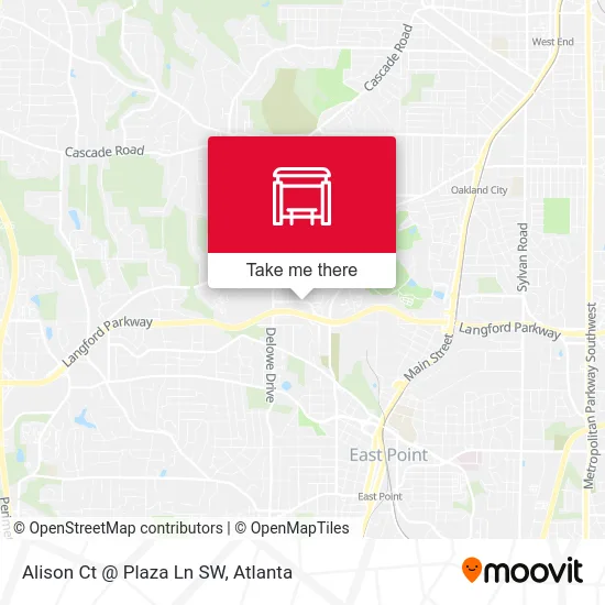 Alison Ct @ Plaza Ln SW map