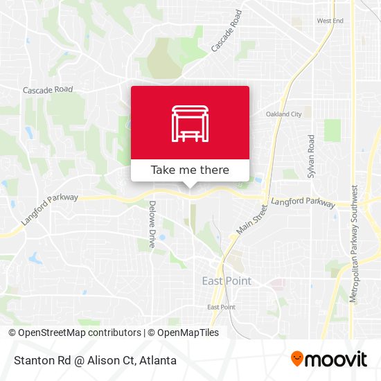 Stanton Rd @ Alison Ct map
