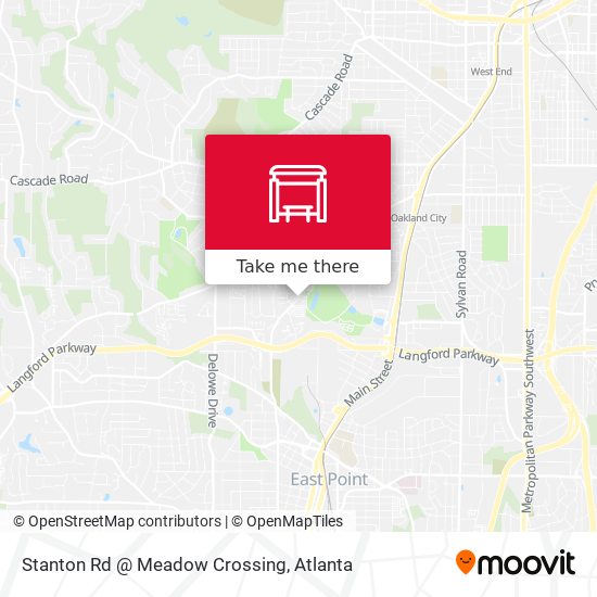 Stanton Rd @ Meadow Crossing map