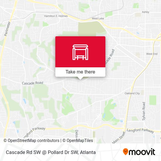 Cascade Rd SW @ Pollard Dr SW map