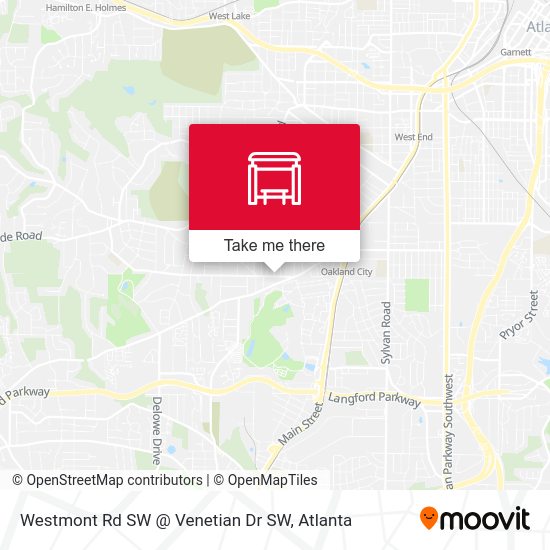 Mapa de Westmont Rd SW @ Venetian Dr SW