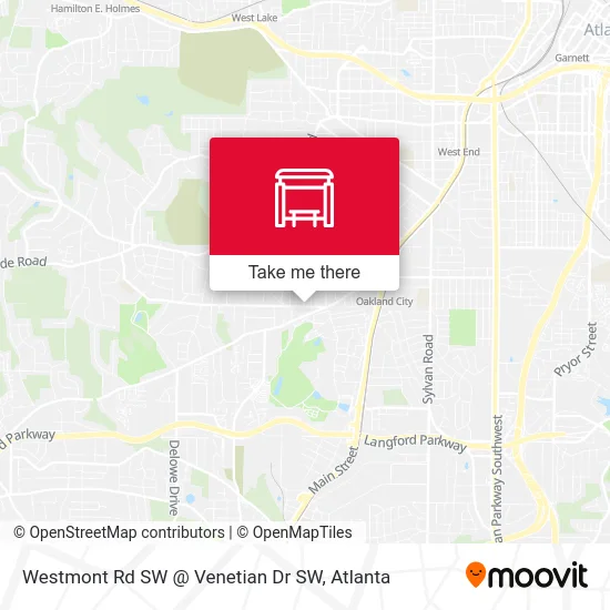Mapa de Westmont Rd SW @ Venetian Dr SW