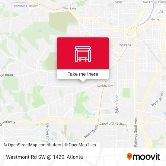 Mapa de Westmont Rd SW @ 1420