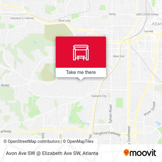 Avon Ave SW @ Elizabeth Ave SW map