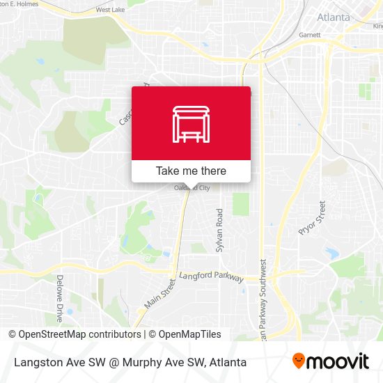 Langston Ave SW @ Murphy Ave SW map