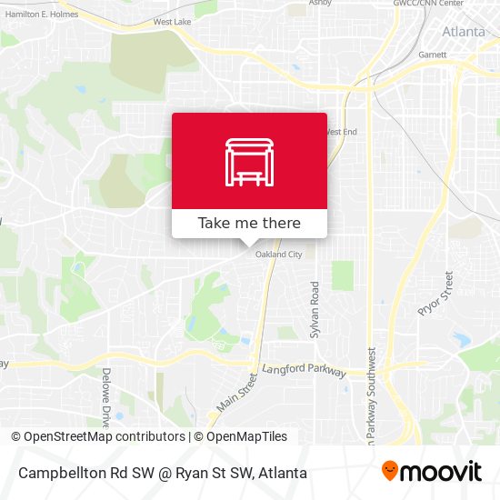 Campbellton Rd SW @ Ryan St SW map