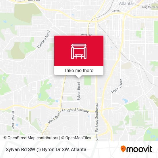 Sylvan Rd SW @ Byron Dr SW map