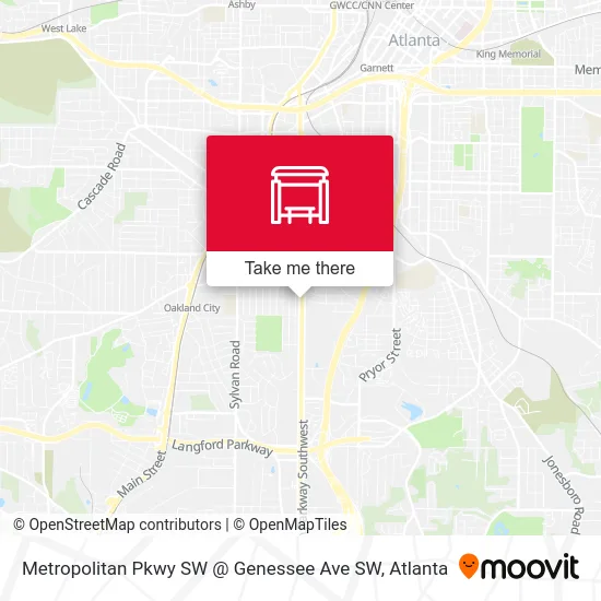 Metropolitan Pkwy SW @ Genessee Ave SW map