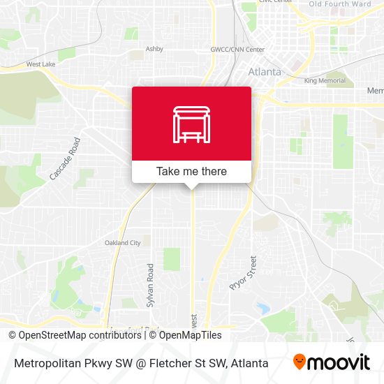 Metropolitan Pkwy SW @ Fletcher St SW map