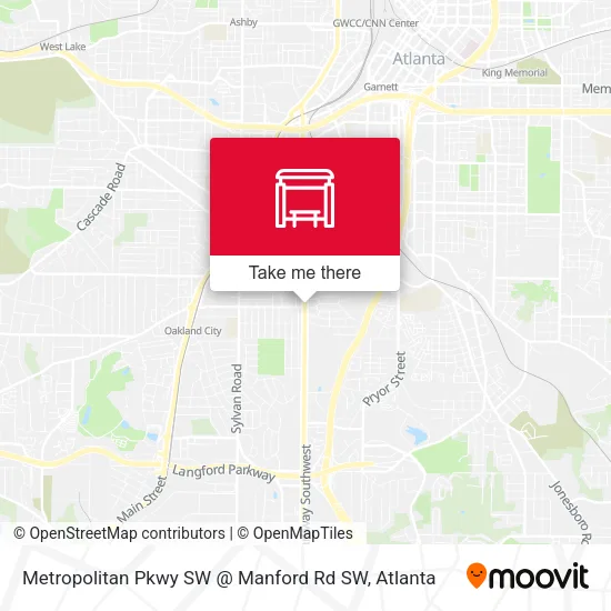 Metropolitan Pkwy SW @ Manford Rd SW map