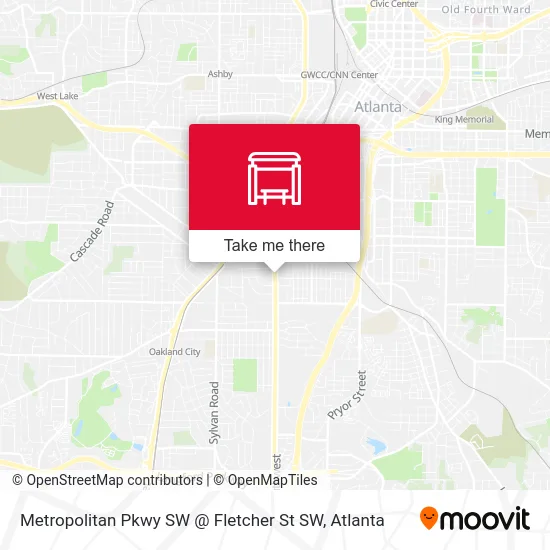 Metropolitan Pkwy SW @ Fletcher St SW map