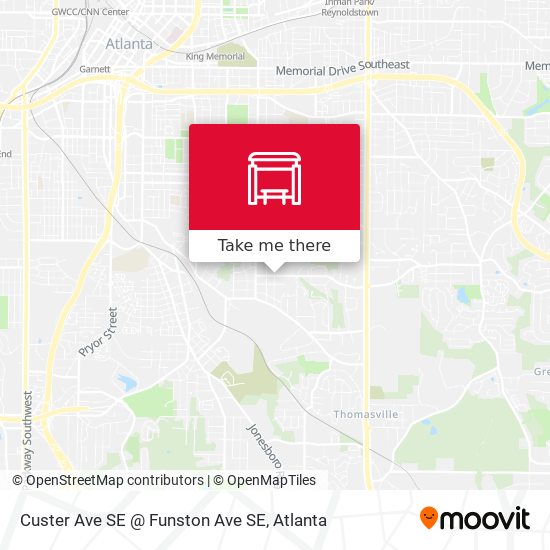 Custer Ave SE @ Funston Ave SE map