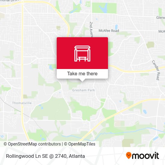 Mapa de Rollingwood Ln SE @ 2740