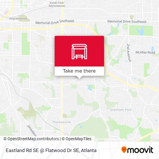 Eastland Rd SE @ Flatwood Dr SE map