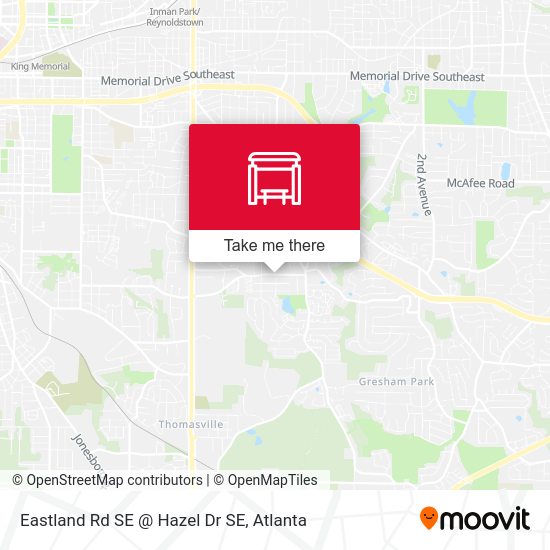 Eastland Rd SE @ Hazel Dr SE map