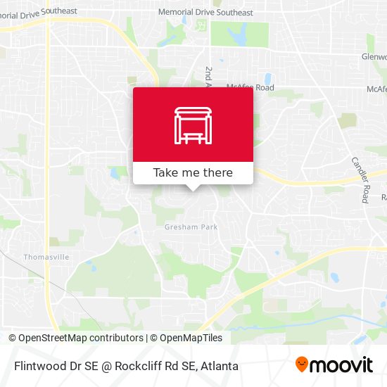 Flintwood Dr SE @ Rockcliff Rd SE map