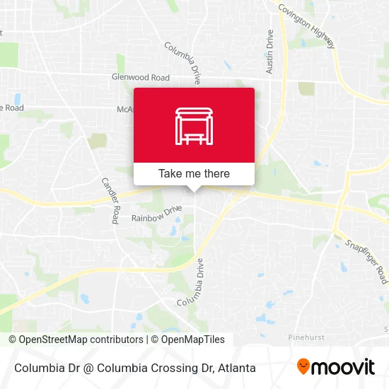 Mapa de Columbia Dr @ Columbia Crossing Dr