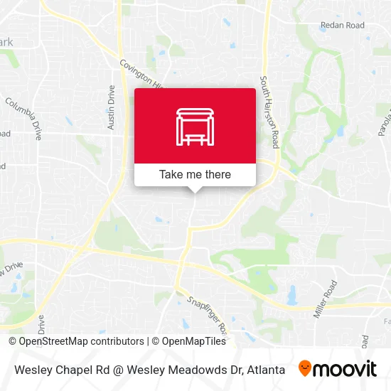 Wesley Chapel Rd @ Wesley Meadowds Dr map