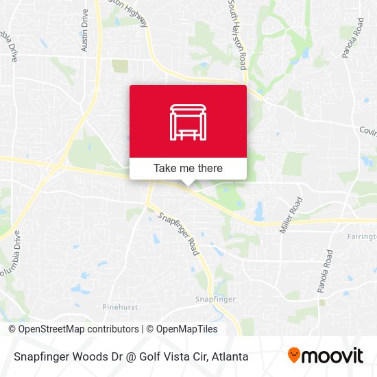 Snapfinger Woods Dr @ Golf Vista Cir map