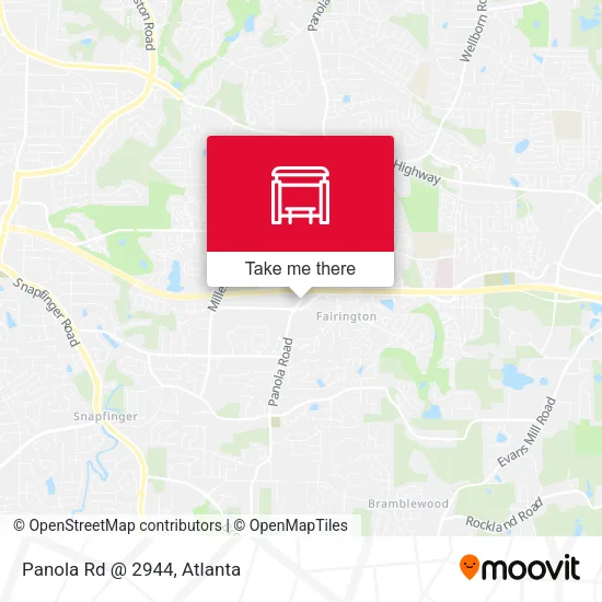 Panola Rd @ 2944 map
