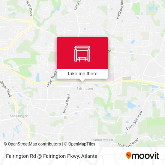 Fairington Rd @ Fairington Pkwy map
