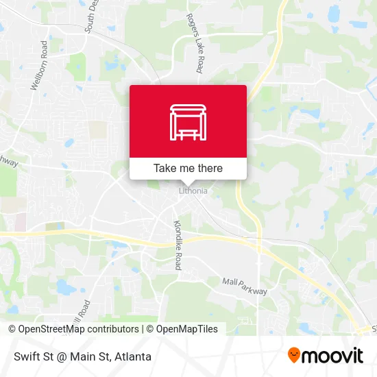 Mapa de Swift St @ Main St