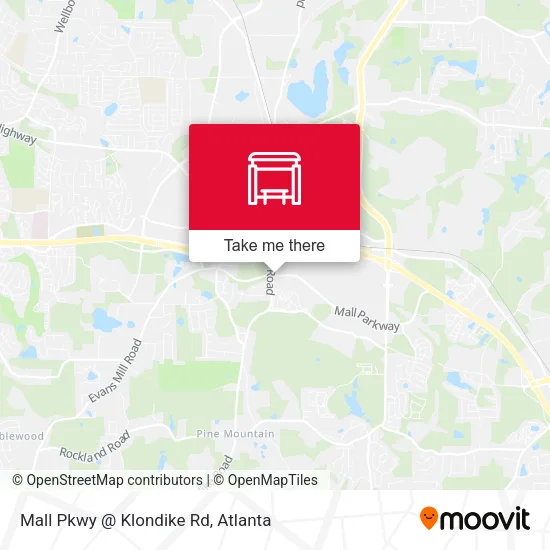 Mall Pkwy @ Klondike Rd map