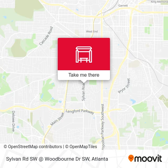 Sylvan Rd SW @ Woodbourne Dr SW map