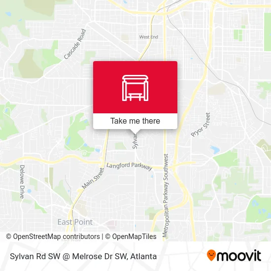 Sylvan Rd SW @ Melrose Dr SW map