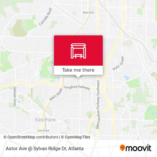 Astor Ave @ Sylvan Ridge Dr map