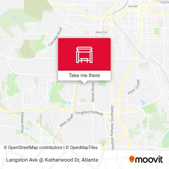 Langston Ave @ Katherwood Dr map
