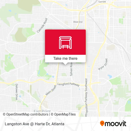 Mapa de Langston Ave @ Harte Dr