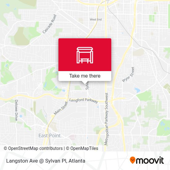 Langston Ave @ Sylvan Pl map