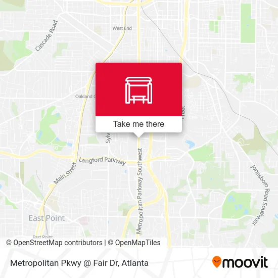 Mapa de Metropolitan Pkwy @ Fair Dr