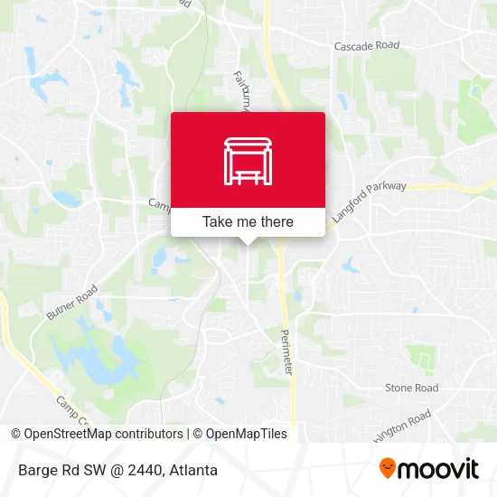 Mapa de Barge Rd SW @ 2440